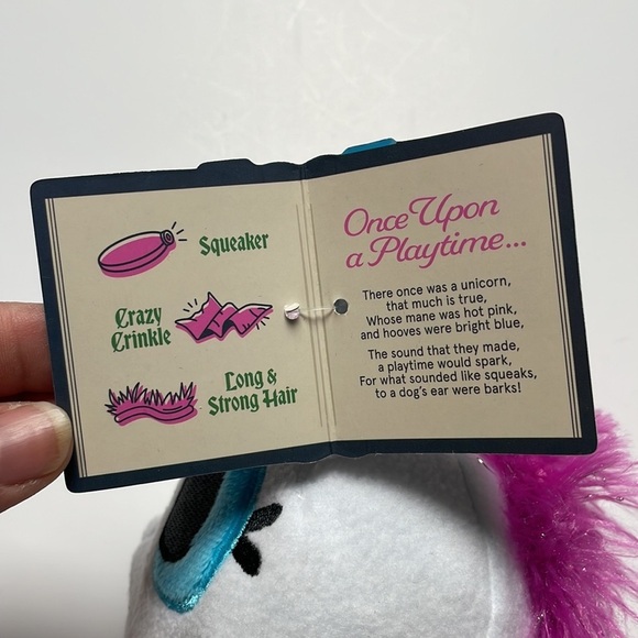 BARK Dog Toy Bob The Barking Unicorn Large - Picture 5 of 5